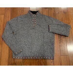 Vintage Woolrich Womens Wool Blend Quarter Zip Sweater M